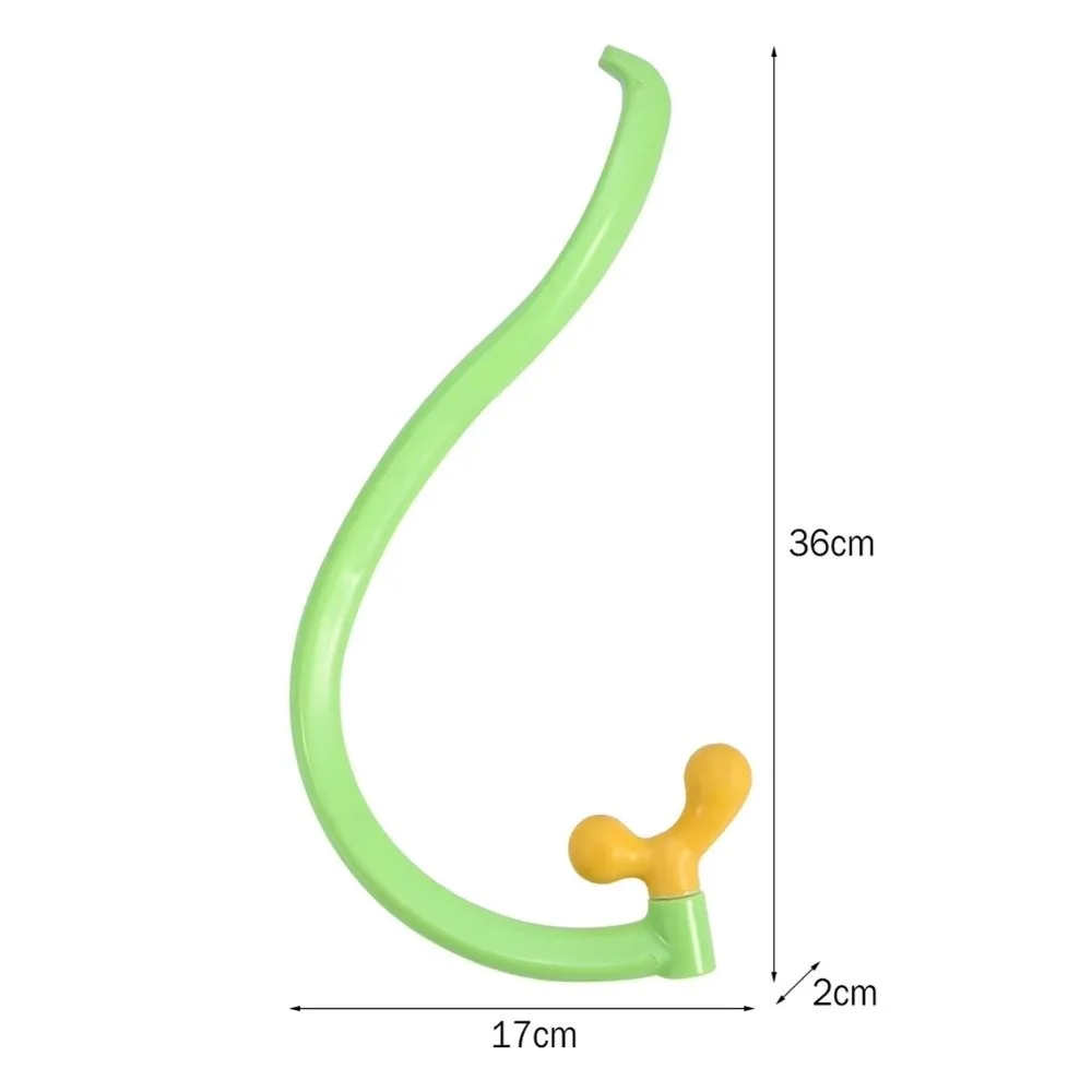 Dual Head Trigger Point Massager Dual Trigger Point Plastic Self Massager Simulates Massage Deep Tissue Massager