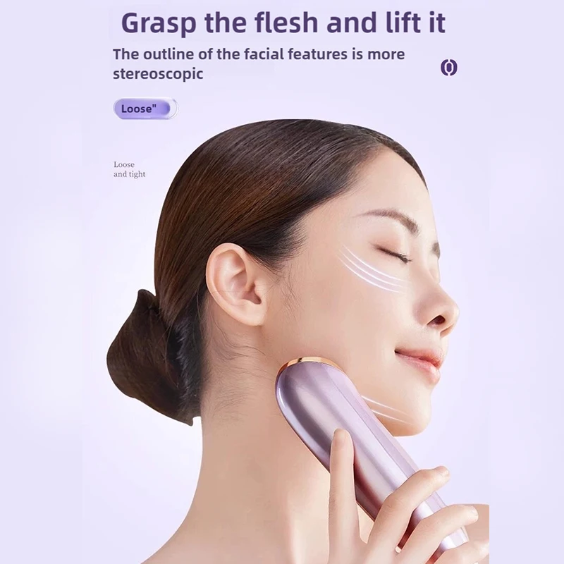 KONKA 6 in 1 EMS Face Lift Skin Tightening Machine LED Facial Neck Firming Massager Skin Care Tools