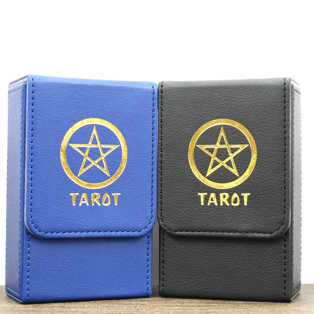 Card Leather Box | Collection Flip Cover | Card Case | Tarot Organizer - 80 Aliexpress