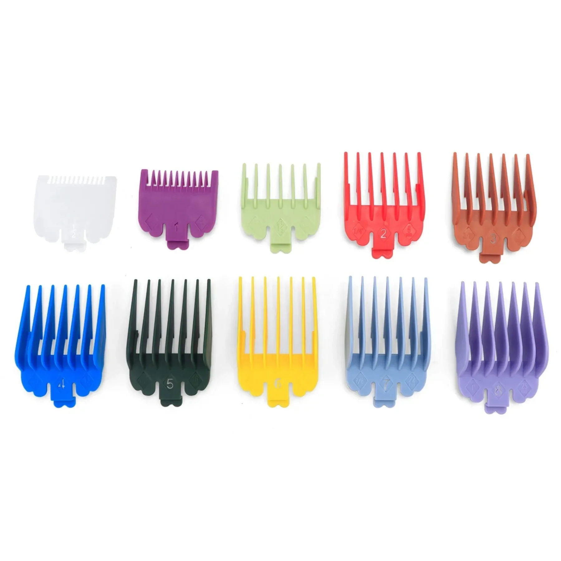 Accessories Universal Hair Clipper Guards 10Pcs Barber Professional Trimmer Attachment Limit Combs Replacement Guards Set