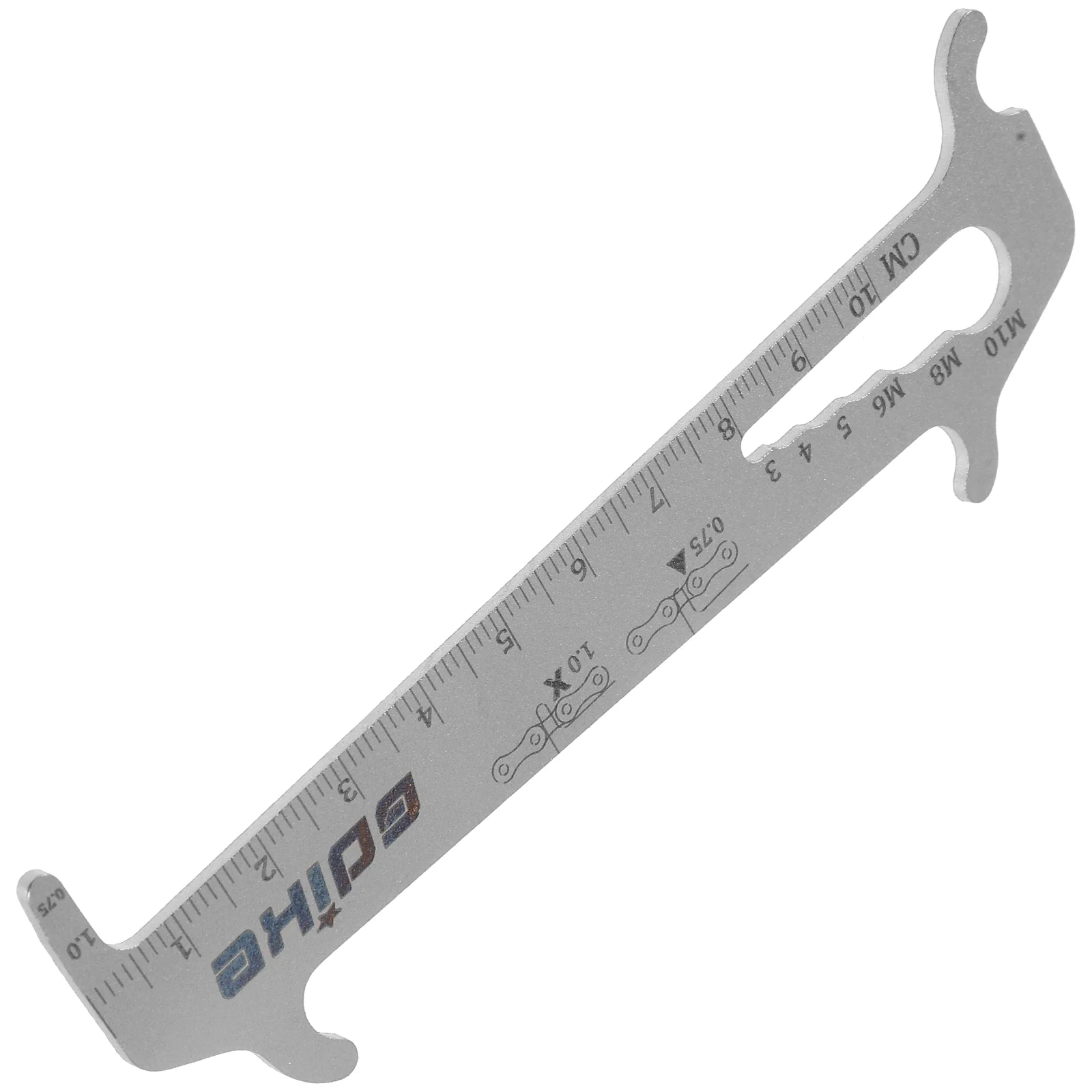 

Chain Measuring Snap Gauge Bike Indicator Repair Ruler The Testing Tool Aluminum Alloy Check
