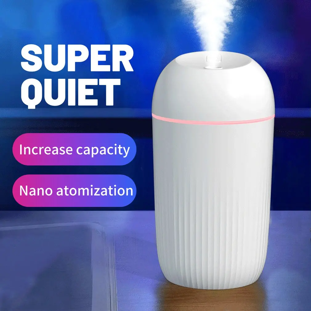 400MLTabletopUSBAirHumidifierSoftNightLightAromaDiffuser