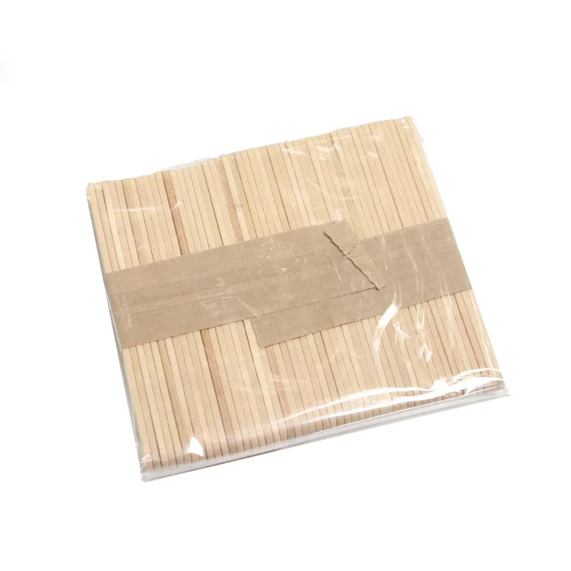 Wooden Craft Ice Cream Sticks Pop Popsicle Sticks Natural Wood Cake Tools DIY kids Handwork Art Crafts Toys Ice Mold 50Pcs/Lot