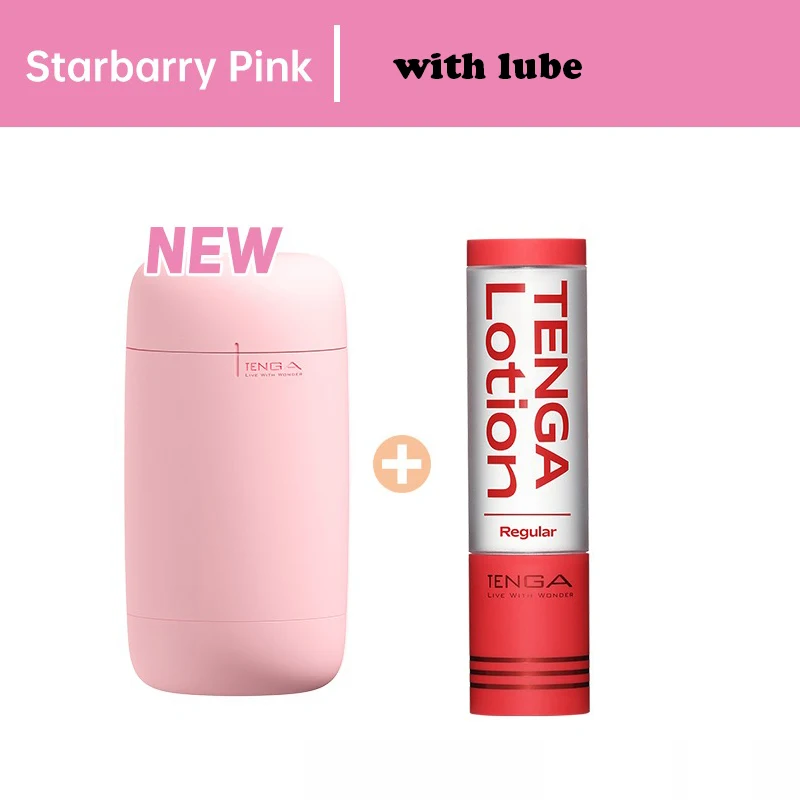 Soft Puffy Male Masturbator TENGA PUF Cup Realistic Vagina Pussy Sex Pocket with Lube Oral Vaginal Reusable Massager Original