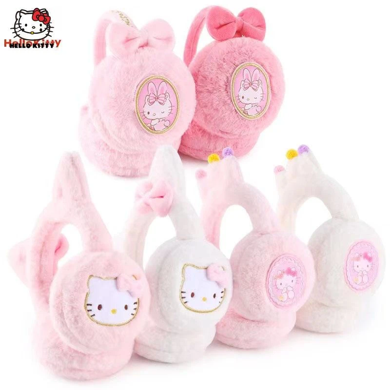 Hello Kitty Winter Earmuffs Sanrio Hello Kitty Earmuff Kawaii