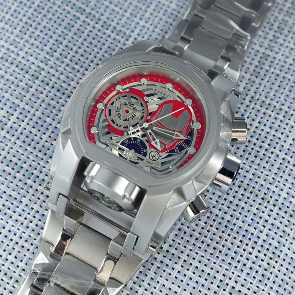 Undefeated Reserve Bolt Zeus Watches For Mens Compass Work Invincible