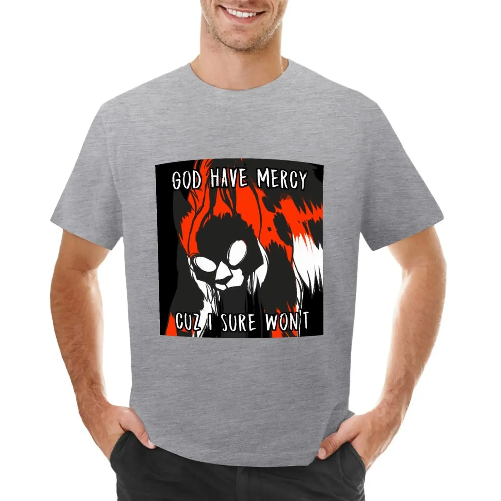 

Mapleshade: GOD HAVE MERCY, CUZ I SURE WON'T T-shirt sublime korean fashion summer tops oversized t shirts for men