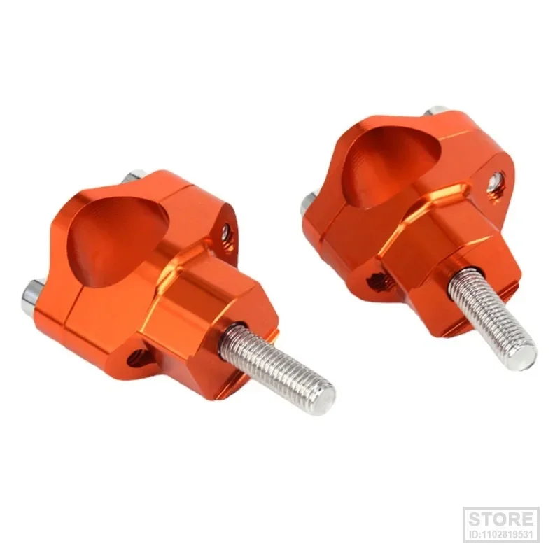 

For KTM SX SXF EXC XCW XCFW EXCF 125 150 200 250 300 350 450 500 525 530 Motorcycle 1 1/8" 28MM Handlebar Risers Bar Mount Clamp