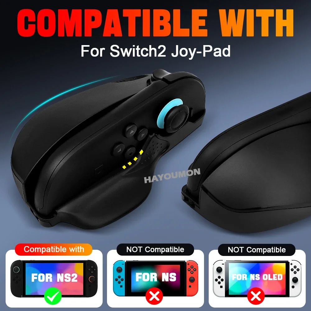 Ergonomic Gaming Mouse Grip for Enhanced Control & Portability - Set of 2