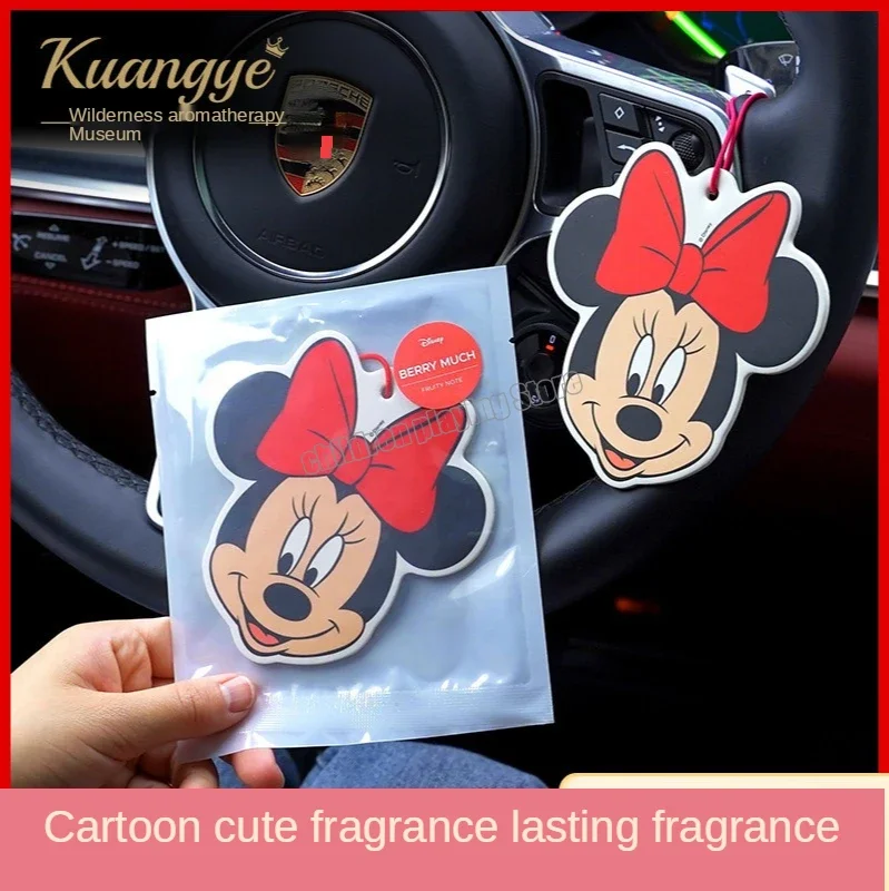 Disney Mickey Minnie Maus Parfüm Dame Auto Lufterfrischer Anhaltende Duft Hängenden  Auto Parfüm Zubehör Nette Parfüm Anhänger - AliExpress