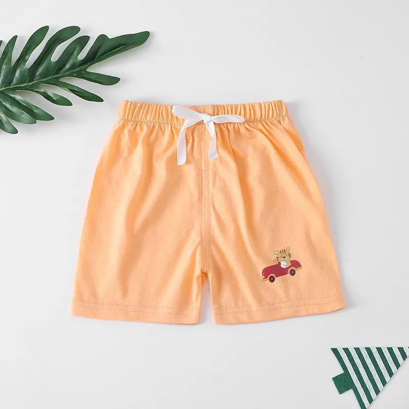 New 1 2 3 4 5 Year Old Kids Shorts Summer Clothing Toddler Girls Pants Soild Color Children Boys Casual Shorts Baby Clothes