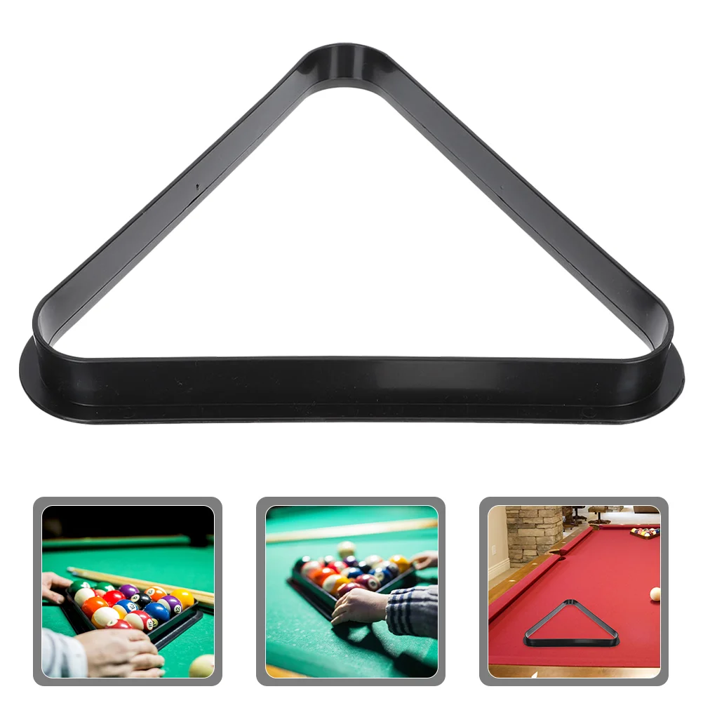 Mini Triangle Pool Rack Billiard Ball Triangle Rack Diamond Rack Billiards Balls Ball Holder Positioning Rack Miniature Pool