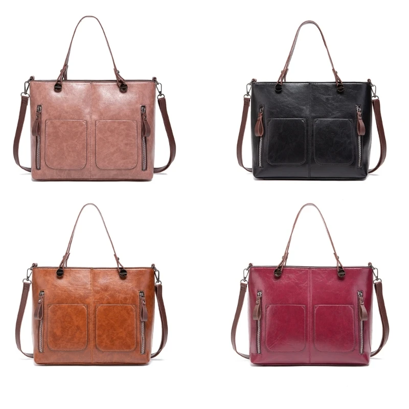 

Practical and Stylish Retro PU LHandbag Professionals Shoulder Bag for Work and Carrying Essential Items