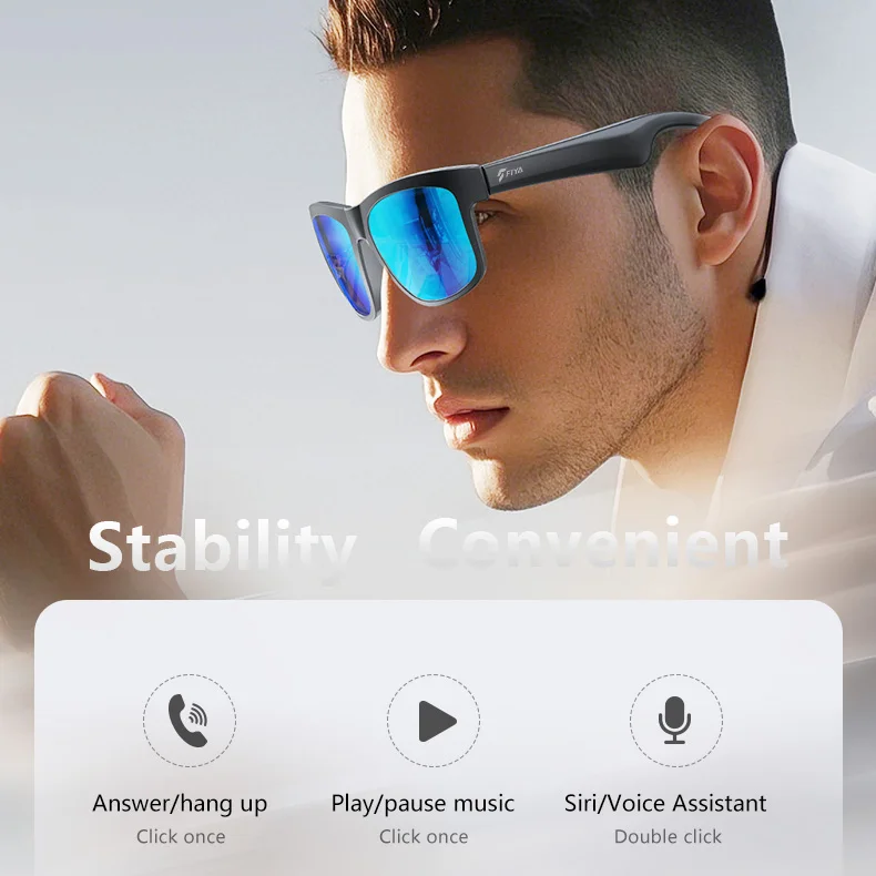 Nuovi occhiali intelligenti AI 2026, occhiali Meta, occhiali sportivi UV400, occhiali per chiamate a mani libere, occhiali da sole uomo donna, spedizione gratuita - immagine 3