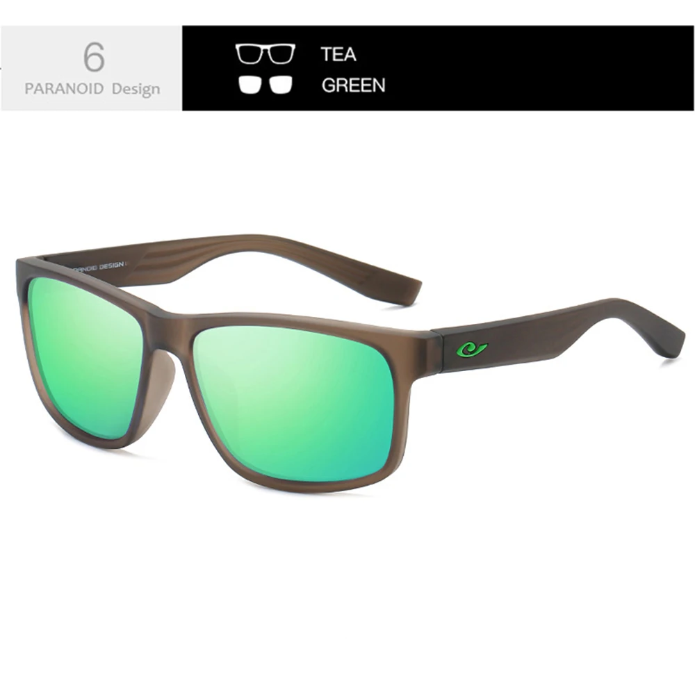 PARANOID Polarisierte Sonnenbrille für Damen und Herren, 8 Farben, Modell 8019 – Detail 7