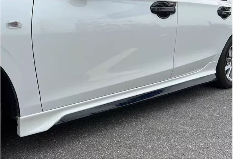 For Honda Civic Sedan 11th 2022 2023 2024 ABS Bumper Front Lip Rear Trunk Diffuser Spoiler Side Skirt Body Kit