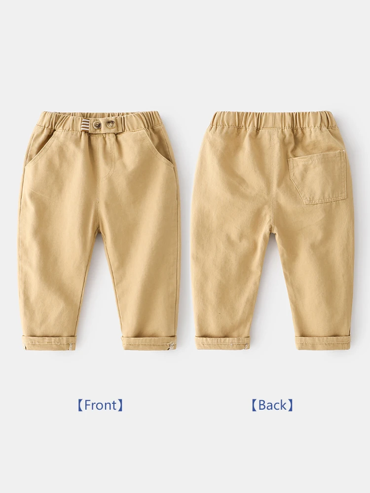 Kids Boys Casual Trousers Sweatpants Korean Teen Trousers