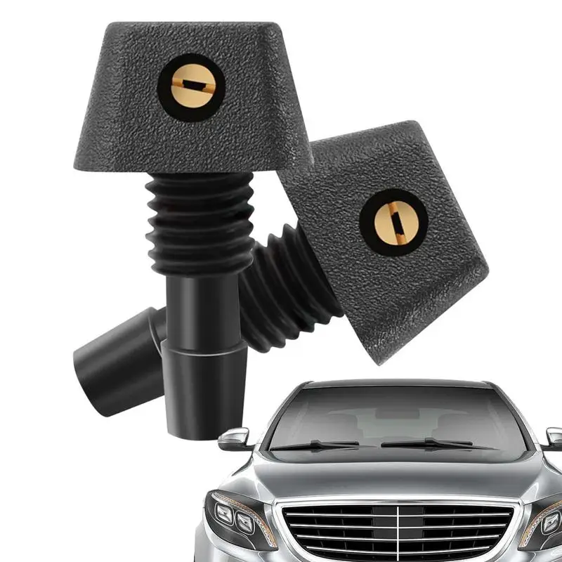

Universal Front Windshield Washer Wiper Nozzle Sprayer Wiper Nozzle Spray For Car Windshield Nozzle Water Fan Spout Cover Wash
