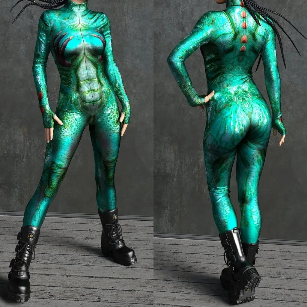 

Унисекс, кибер-панк, 3D цифровая печать, Хэллоуин, вечерние, одежда для ролевых игр, женский и мужской костюм для косплея, карнавальный комбинезон