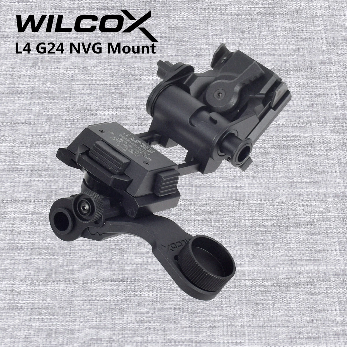 WILCOX Metal L4 G24 L4G24 NVG Mount Helmet Bracket Holder for PVS15 PVS18 GPNVG18 Night Vision Goggles J Arm Stent Skip Fast OPS nvg bracket