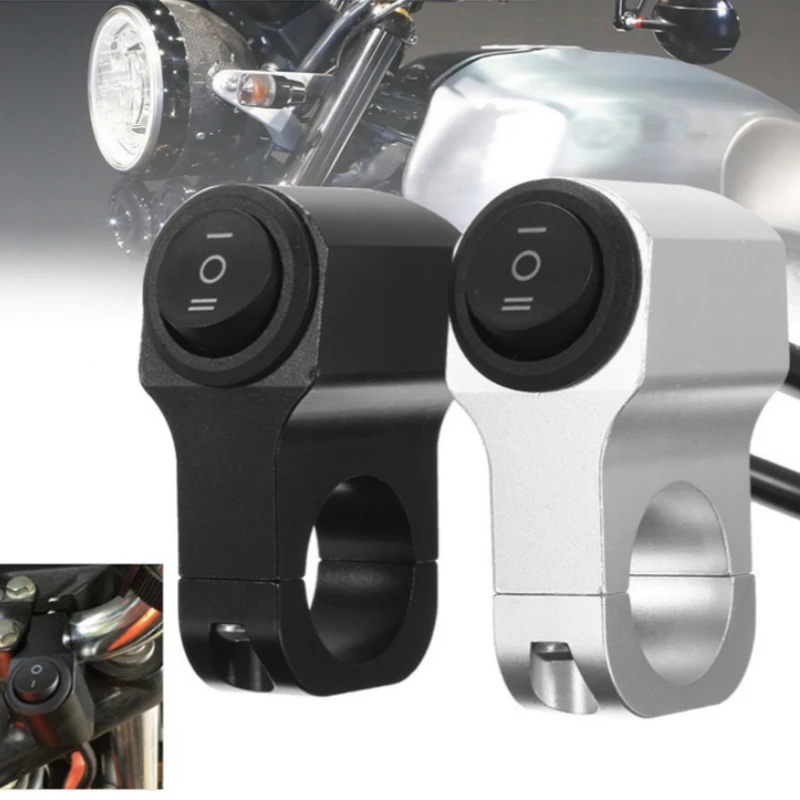 Aluminum Alloy Motorcycle Switch for High Low Beam Turn Signal