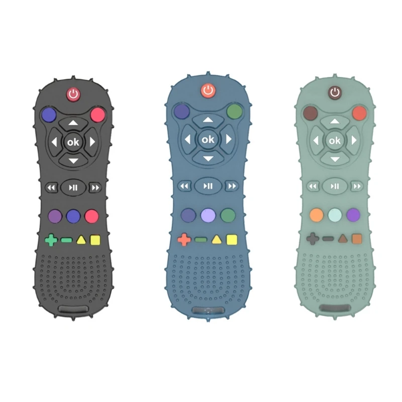

Upgraded Remote Control Teething Toy Chew Toy for Girls & Boys Teether D7WF