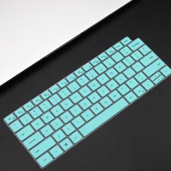 Durable Laptop Keyboard Cover Skin (Whiteblue)