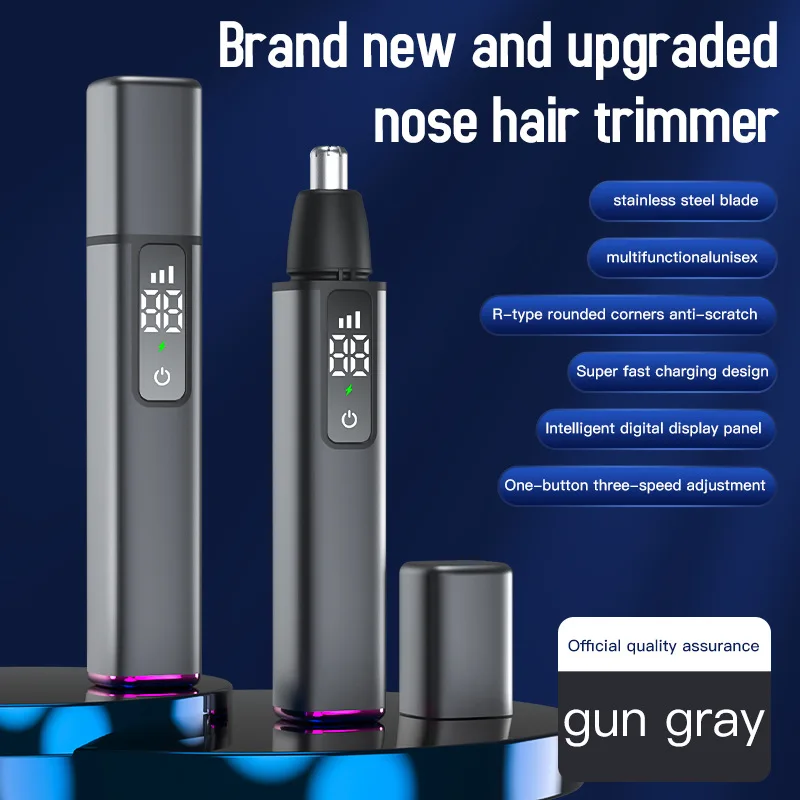 2024 Xiaomi New Electric Ear Nose Hair Trimmer Rechargeable Type-C Fast Charging Portable shaver Hair Clipper Trimmer For Nose 6