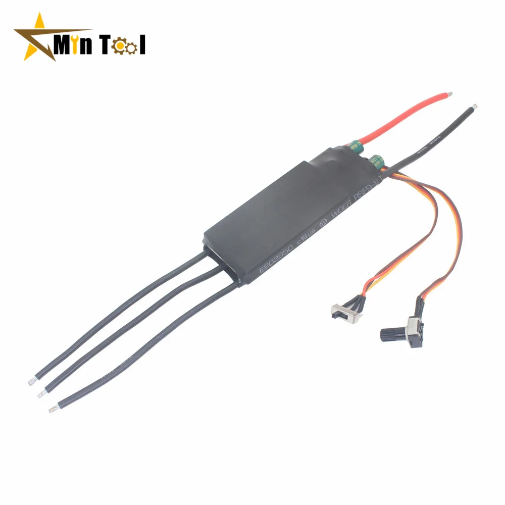 DC6-24V 1000W BLDC DC Brushless Motor Controller No Hall Motor Driver Board PWM Signal Input Power Supply Accessories