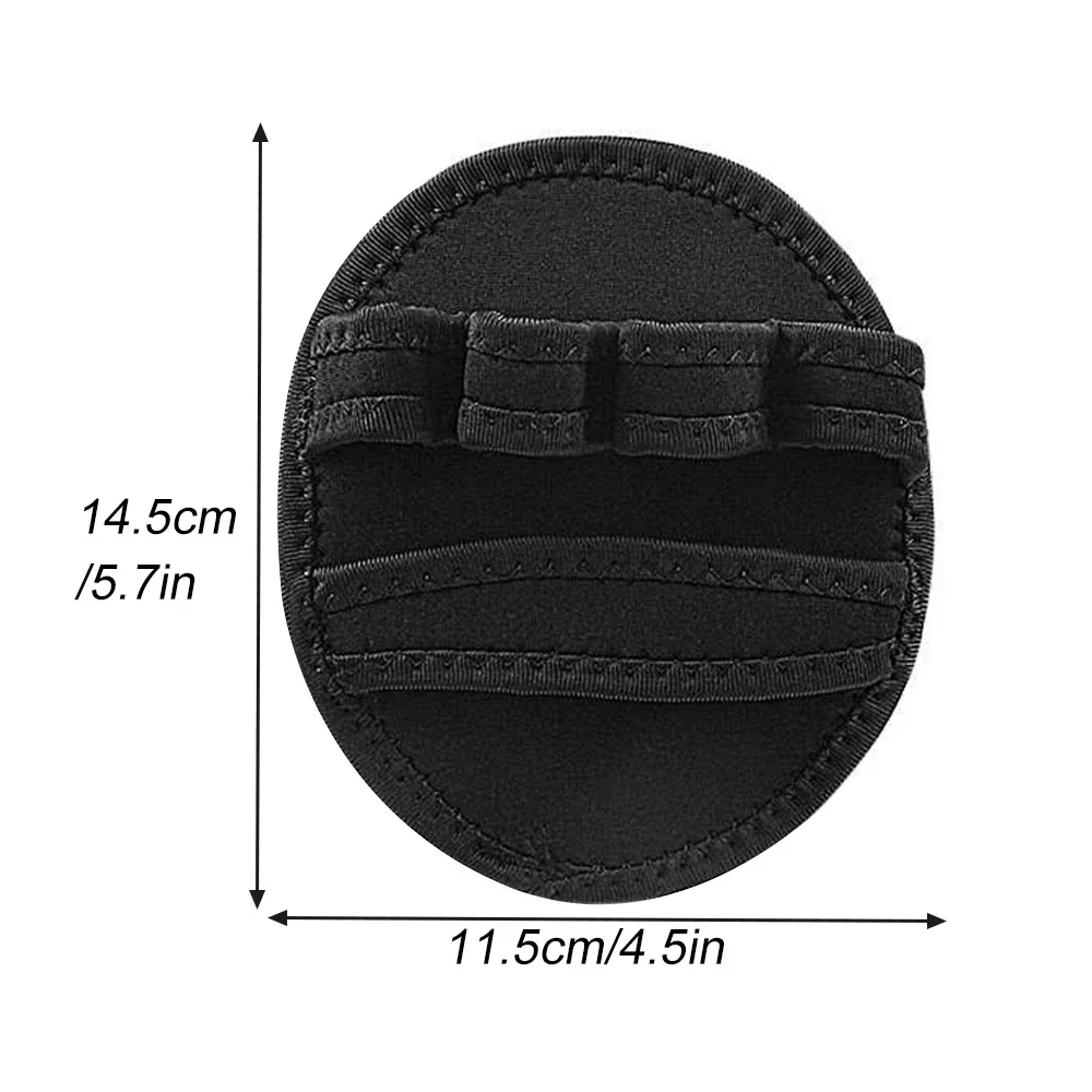 1Pair Workout Gloves Gym Durable Gym Grips Grip Pads Rubber Padding Avoid Calluses Men Women