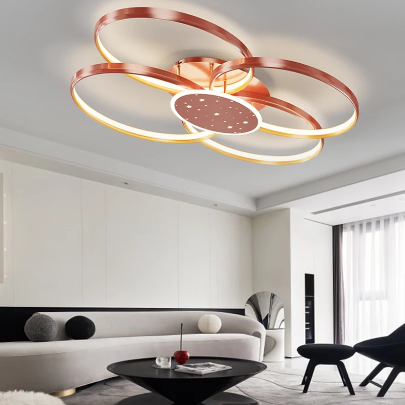 

Aluminum LED Ceiling Chandelier For Kitchen Bedroom Reading Room Hotel Dining Room Villa Office Living Room Foyer Indoor Light