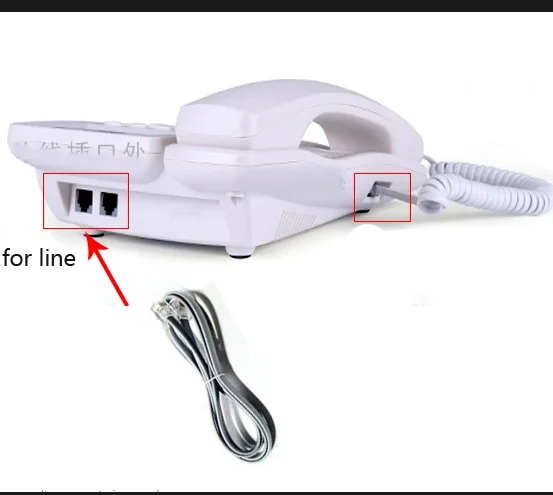 2.4G Corded Phone Handset 2-4 Cordless Answering Machine 300M Long Range Wireless Telephone cordless phone phone handset