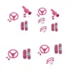 Playground Accessories for Backyard Playhouse Portable Steering Wheel Playground 2