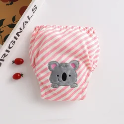 Adorable Waterproof Reusable Cotton Training Pants - 90(7.5-11.5kg) (Red Koala)