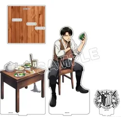 Levi Ackerman Anime Action Figure Acrylic Stand Plate Cosplay Toy Gift (1)