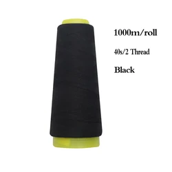 High - Quality 100% Polyester Sewing Thread - Durable Spools for Machine and Hand Quilting, Repairs, and More - 1000M (1pcs)
