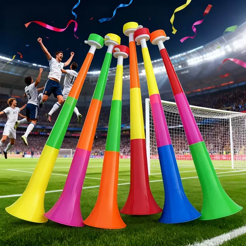 Foldable Cheering Horn for Sports Events and Outdoor Parties (Random Color)