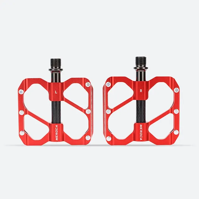 Pédales Aluminium CNC Pédales Vélo LYCAON - Pédales Aluminium Antidérapantes Pour VTT, BMX Et Vélo Route Pedales Plates Vtt