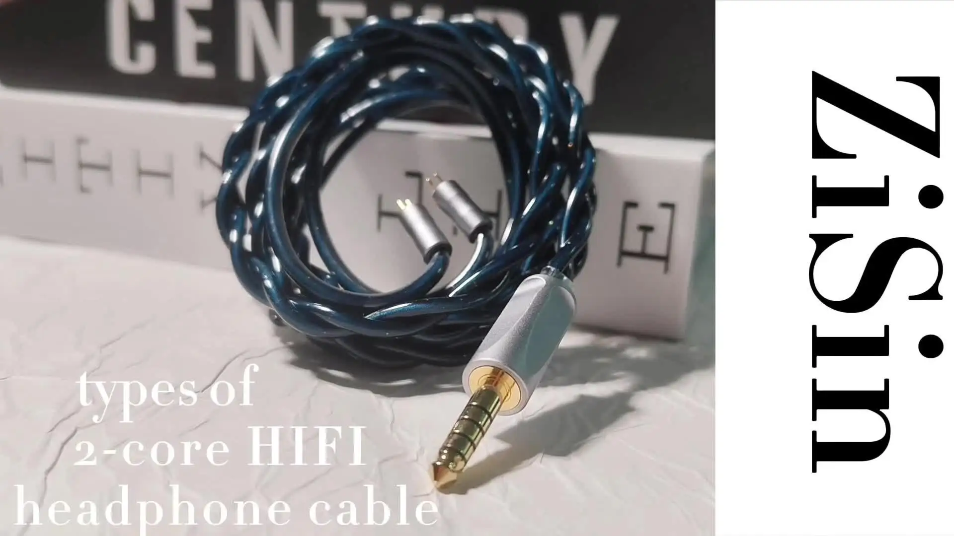 ZiSin-328 IEM ケーブル、4.4mm および MMCX/埋め込み 2 ピン/デュアル