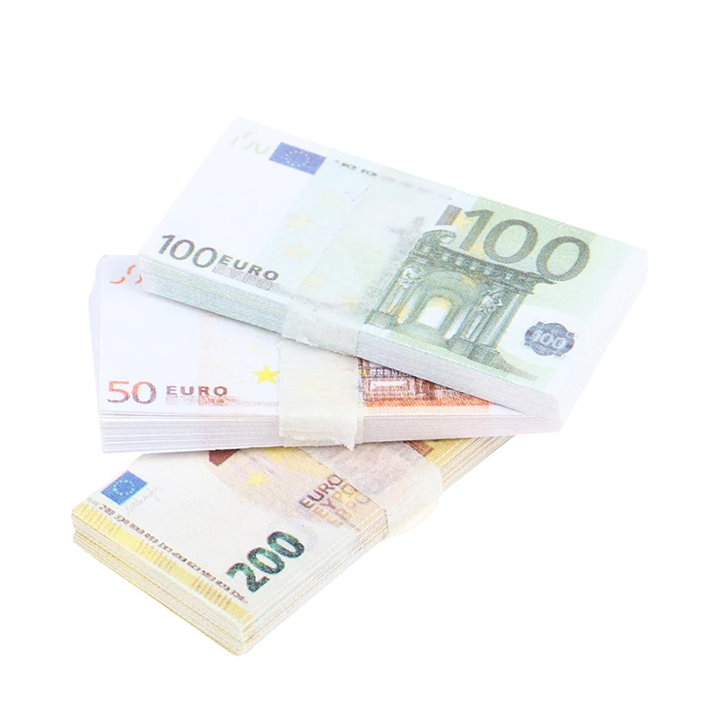 

1Set Kawaii 1:12 50/100/200/500 EUR Model Dollhouse Miniature Banknotes Euro Money Children Gifts Living Scene Decor Toy Gifts