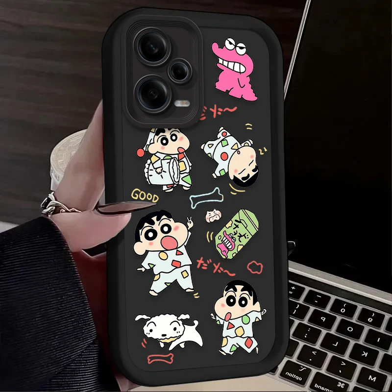 Cute S-ShinChan Design Soft Phone Case