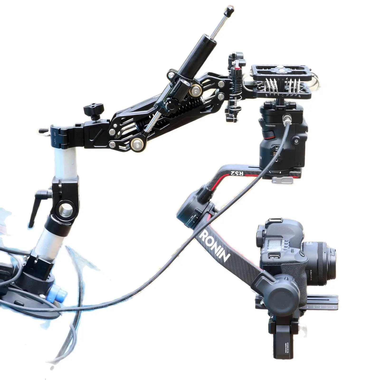 Hongtoo Ronin RS2 S Gimbal Schokdemper Arm Car Suction Mount Rig Kit