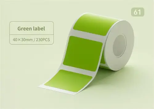 Niimbot B21/B1/B3S Thermal Label Sticker Paper Printable White 20-50mm Width Clothing Tag Commodity Price Food Self-Adhesive - Image 7