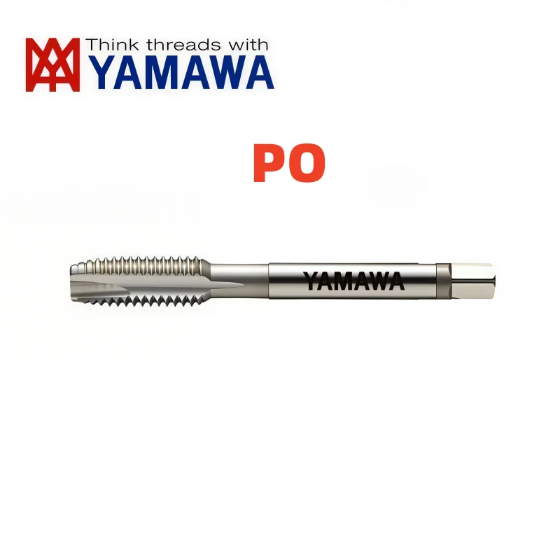 1PCS 일본 야마와 HSSE 나선형 플루트 탭 M1M1.5M1.6M1.7M1.8M2M2.5M2.6M3M3.5M4M4.5M5M6-M8 나사산 나선형 포인트 탭
