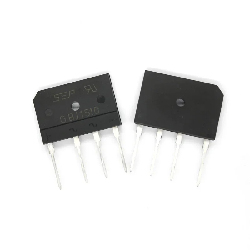 Rectifiers Diodes GBJ1510 15A 1000V Diode Bridge Rectifer Electronic Components Kit 5PCS