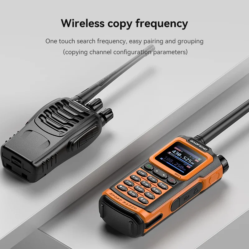 New Baofeng AD-20 Walkie Talkie AM/FM 1024CH Analog/Digital Wireless Copy Frequency Text Message Digital Encryption Record Radio 3