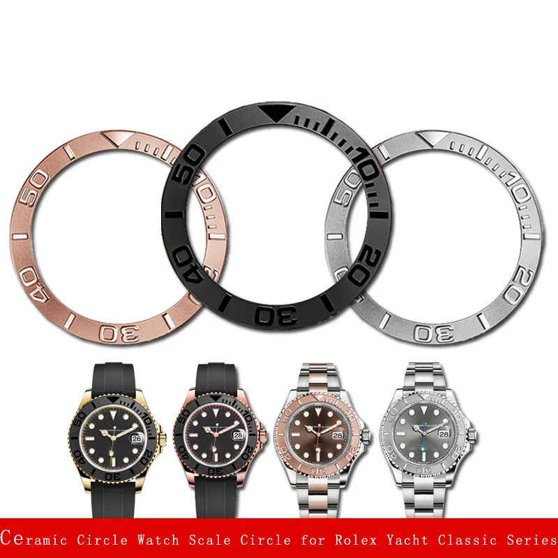 Lunetta In Ceramica Per Rolex Yacht Model Series Lunetta In Ceramica Orologio In Scala Lunetta Accessori Lunetta Accessori Per Orologi Da Uomo