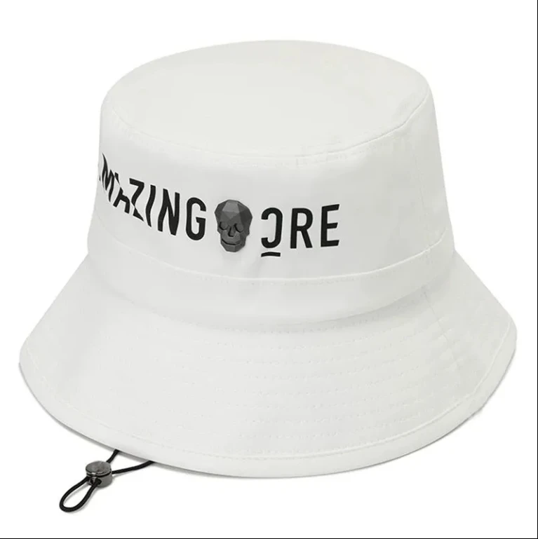 AMAZINGCRE New Men's and Women's Same Golf Cap Outdoor Sports Sunshade Sun Protection Versatile Bucket Hat