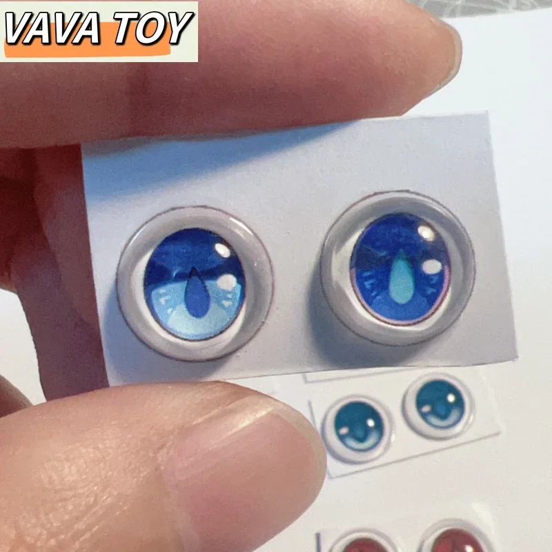 Ob11 Ob22 Ob24 Eyes Neuvellitte Wriothesley Furina Handmade Glass GSC 10mm 12mm Eyeballs Anime Game Toy Handmade Accessories