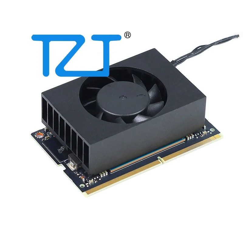 TZT 고성능 액티브 라디에이터 모듈 Jetson Orin NX/Nano SUPER 마더보드용 PWM 냉각 팬 지원